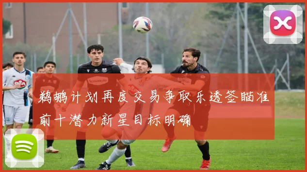 鹈鹕计划再度交易争取乐透签瞄准前十潜力新星目标明确